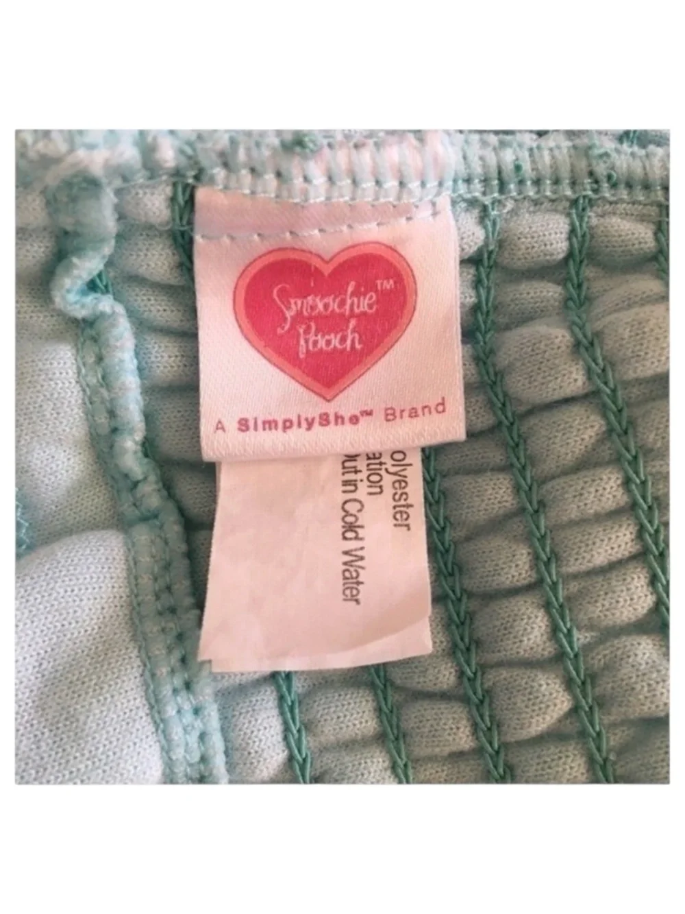 Smoochie Pooch Petco Blue Smocked Dog Dress Size S